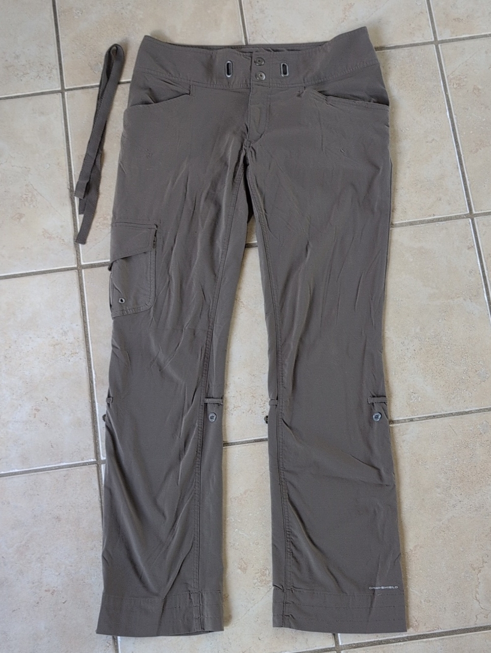 Women's Taupe Columbia Utility Pants